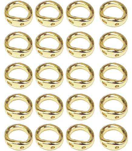 Amazon.com: hokojix Elegant Double Hole Linking Circles